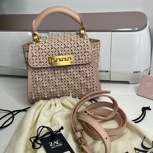 Zac Zac Posen Eartha Mini Top Handle Crossbody (Pink)